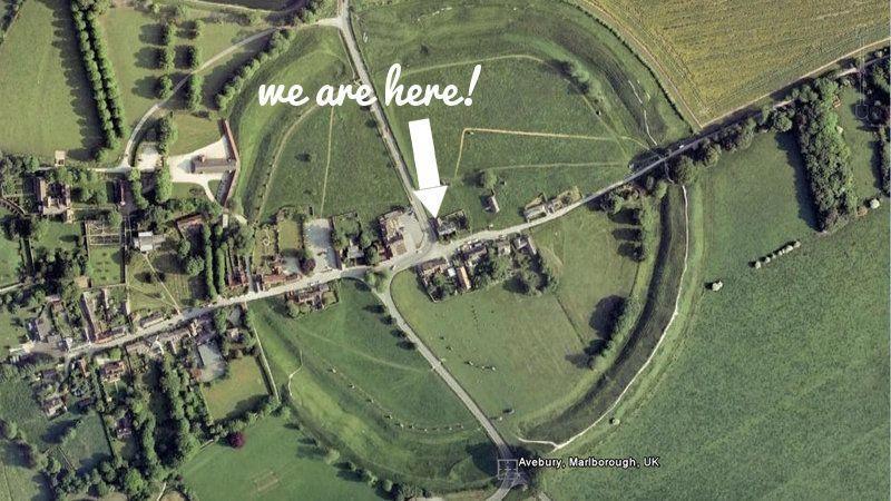 Silbury House Bed & Breakfast Avebury Exterior photo